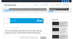 Desktop Screenshot of dailytechnoblog.com